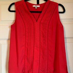Q&A Women's Red Sleeveless Top